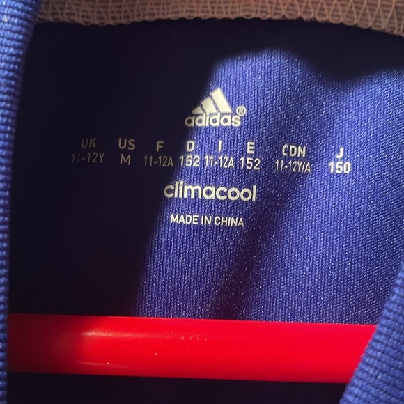 AUTHENTIC BOYS CHELSEA ADIDAS HOME JERSEY BRAND NEW NEVER WORN - Picture 2 of 6
